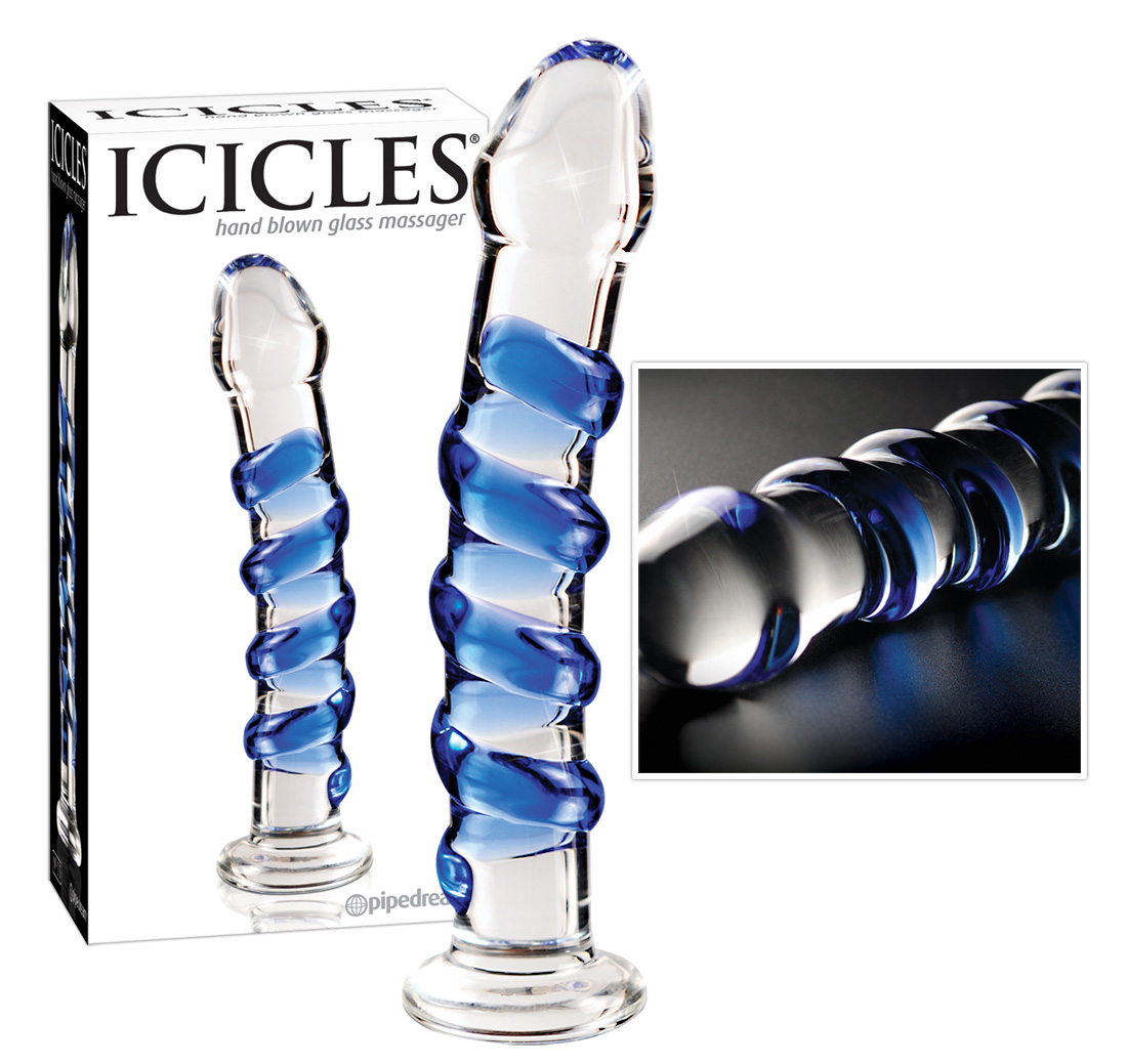 Icicles - spirális üvegdildó kép