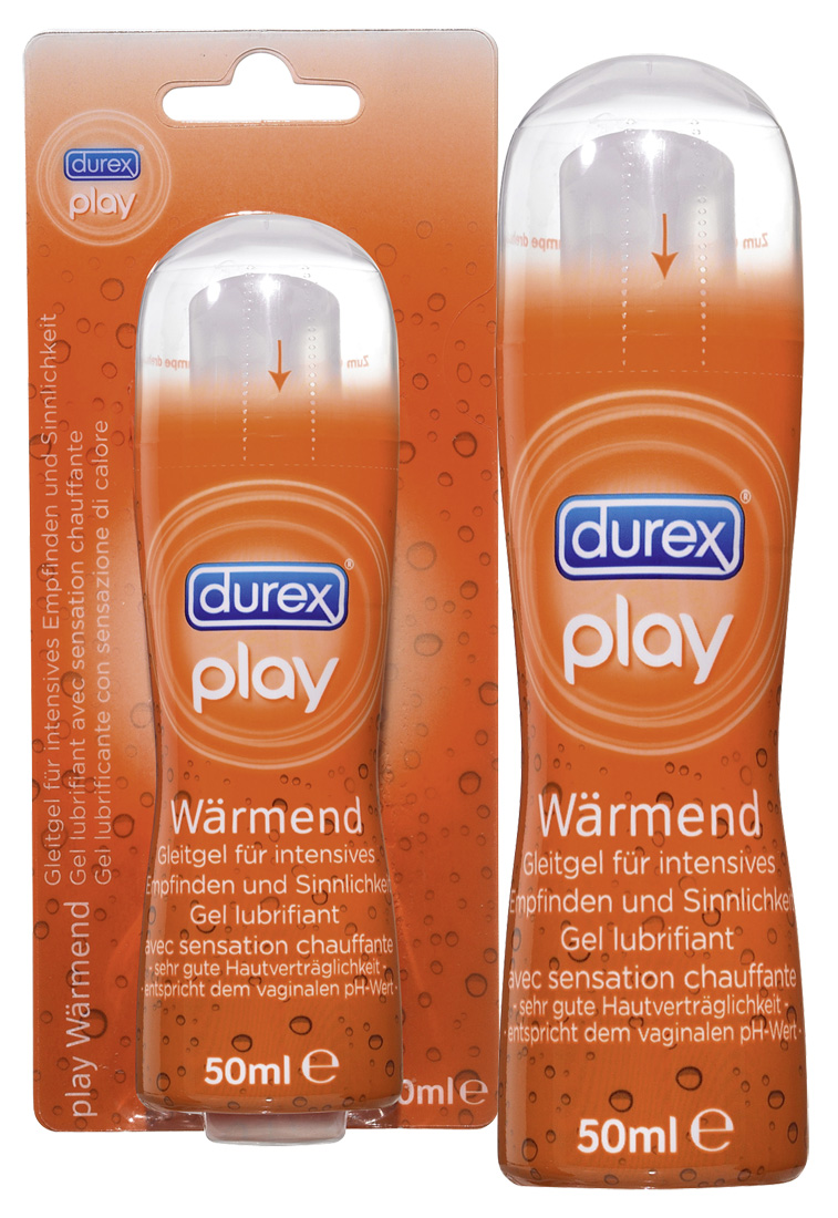 Durex Play Warming (50 ml) Síkosító, masszázs olaj kép