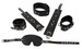 Bad Kitty - műbőr kötöző szett táskában (11 részes) - fekete kép