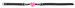 Bad Kitty - szíves szájpecek műbőr pánttal (pink) kép