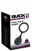 Black velvet - péniszgyűrű súllyal (219g) - fekete kép
