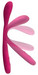 Couples Choice - akkus, kétmotoros vibrátor (pink) kép