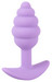 Cuties Mini Butt Plug - szilikon anál dildó - lila (2,8 cm) kép
