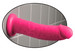 Dillio 8 - tapadótalpas, élethű dildó (20 cm) - pink kép