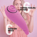 FEELZTOYS Femmegasm - akkus, vízálló hüvelyi és csikló vibrátor (pink) kép