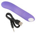 Flashing Mini Vibe - akkus, világító vibrátor (lila) kép
