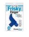Frisky Finger - vízálló ujjvibrátor (kék) kép