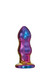 Glamour Glass - hullámos, rádiós, üveg anál vibrátor (színes) kép