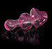 Icicles No. 75 - szíves, üveg anál dildó (pink) kép