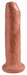 King Cock 7 Fitymanátor - élethű dildó (18 cm) - sötét natúr kép