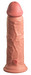 King Cock Elite 8 - tapadótalpas, élethű dildó (20 cm) - natúr kép