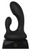 LAMOUROSE DENIA - akkus, klitoriszkaros G-pont vibrátor (fekete) kép