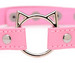 Master Series Kinky Kitty - nyakörv cica fej karikával (pink) kép