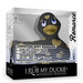 My Duckie Romance 2.0 - szíves kacsa vízálló csiklóvibrátor (fekete-arany) kép