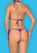 Obsessive Beverelle - mikro bikini (lila) kép