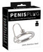 Penisplug - csillogó makkgyűrű gömbös húgycsőtágítóval (ezüst) kép