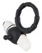 PlayCandi Swirly Pop - vibrációs péniszgyűrű (fekete) kép