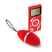 Pleaisirs Secrets - rádiós vibrációs tojás (piros) kép