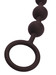 Pornhub Anal Beads - gyöngyös anál dildó (fekete) kép