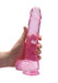 REALROCK - áttetsző élethű dildó - pink (22 cm) kép