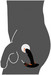 Rebel - akkus, forgó gyöngyös prosztata masszírozó vibrátor (fekete) kép