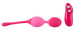 SMILE Love Balls - 82g-os, akkus, rádiós vibrációs tojás (pink) kép