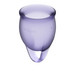 Satisfyer Cup - menstruációs kehely szett (lila) - 2 db kép