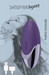 Satisfyer Purple Pleasure - akkus csiklóvibrátor (lila) kép