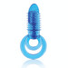 Screaming Doubleo 8 - vibrációs péniszgyűrű (kék) kép
