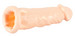 Silicone - hosszabbító péniszköpeny (natúr) - 19 cm kép