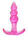 Starter anal plug - gömbös, kezdő anál dildó (pink) kép