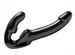 Strap U Revolver - tartópánt nélküli felcsatolható dildó (fekete) kép