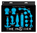 The Insider - vibrátoros készlet - kék (10 részes) kép