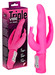Triple Vibe - forgó, 3 ágú vibrátor (pink) kép