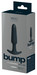 VeDO Bump - akkus, kúpos anál vibrátor (fekete) kép