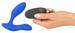 We-Vibe Vector+ - akkus, vízálló, okos anál vibrátor (kék) kép