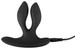 XOUXOU - akkus, kétágú anál vibrátor (fekete) kép