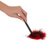 You2Toys Mini - valódi toll cirógató (fekete-piros) kép
