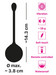 You2Toys RC Single - akkus, rádiós, szimpla vibrációs tojás (lila) kép