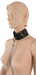 ZADO - valódi bőr nyak-csukló-boka bilincs szett (fekete) kép