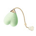 ZALO Baby Heart - akkus, vízálló luxus csikló vibrátor (zöld) kép
