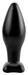 Analfantasy Medium plug - szilikon anál dildó - közepes (fekete) kép