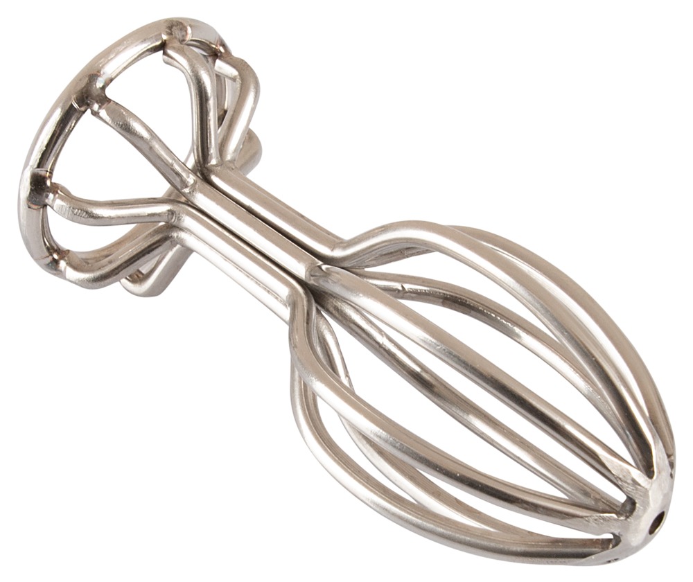 ANOS Metal - kalitkás acél anál dildó (ezüst) Dildó, vibrátor, butt-plug kép