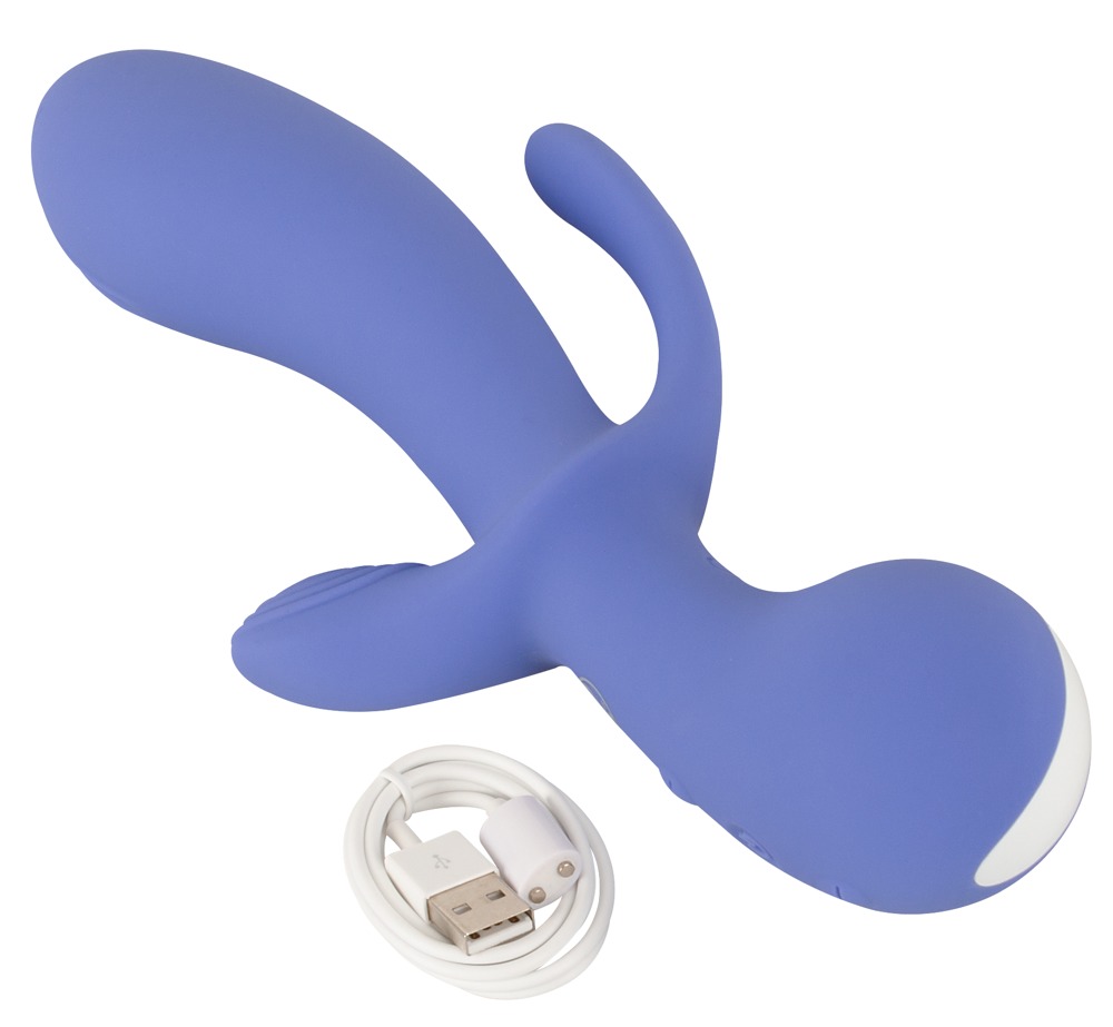 AWAQ.U 1 - akkus, 3 ágú vibrátor (lila) Vagina és klitorisz vibrátor kép