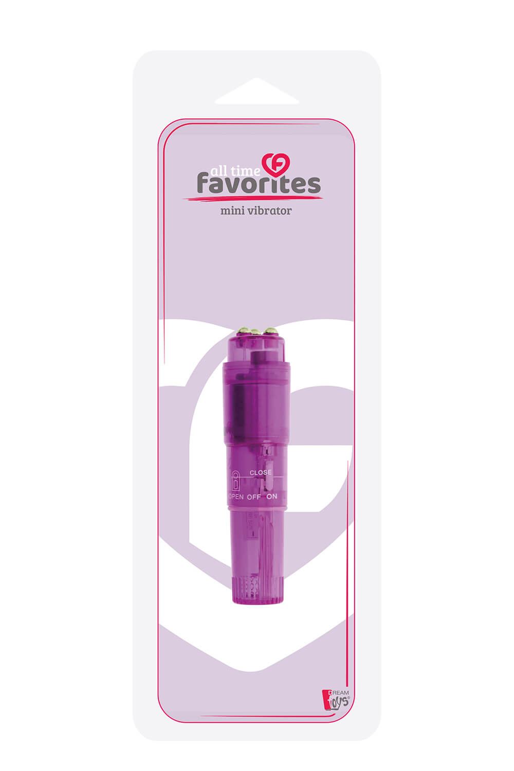 All Time Favorites - mini csikló vibrátor (lila) Klitorisz izgatók kép