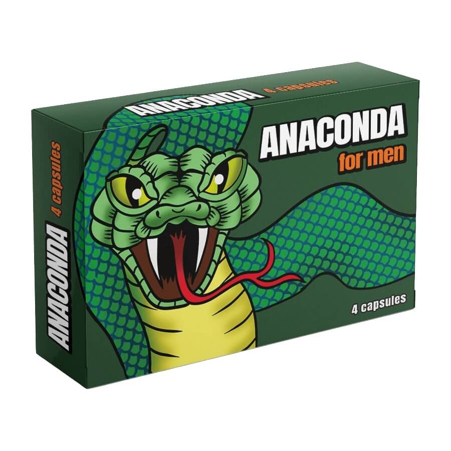Anaconda - természetes étrend-kiegészítő férfiaknak (4 db) kép