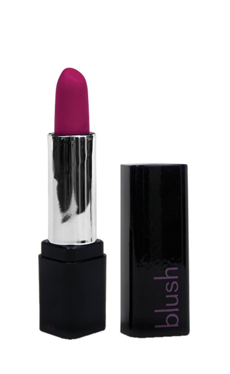 Blush Lipstick Rosé - vízálló rúzsvibrátor (fekete-pink) kép