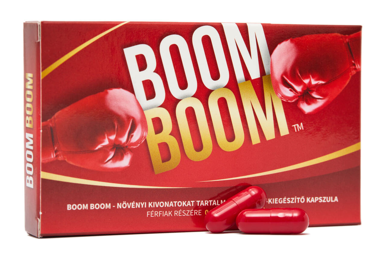 Boom Boom - étrendkiegészítő kapszula férfiaknak (2 db) kép