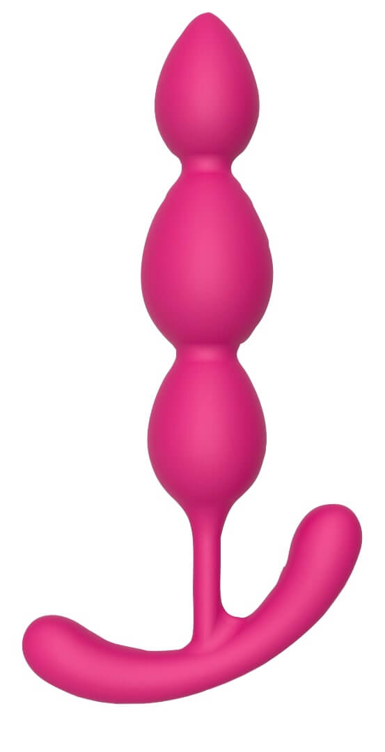 Cheeky Love - gyöngyös anál dildó (pink) kép