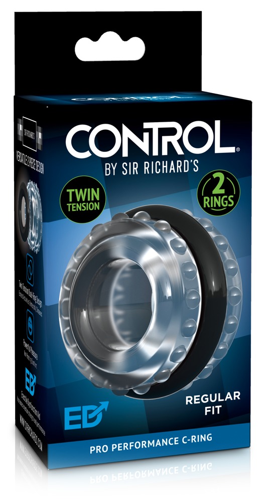 Control Pro Performance C-Ring - variálható péniszgyűrű (áttetsző) kép